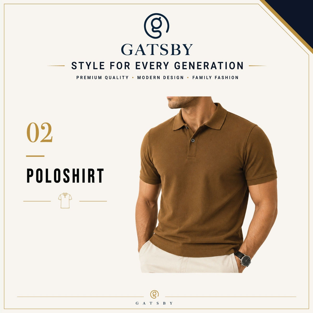 Polo Shirt – GATSBY GROUP